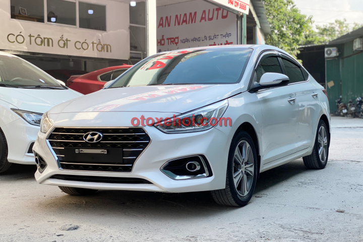 Mua bán xe Hyundai Accent Tiêu chuẩn AT 2019 Màu Trắng Xe cũ  XC00016493